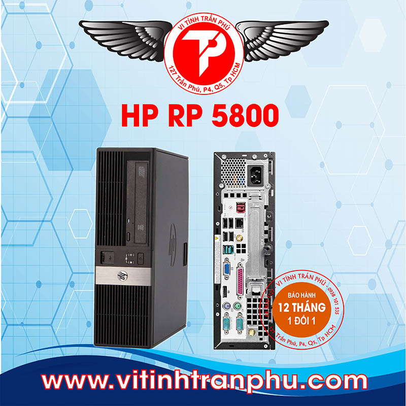 Máy Bộ HP RP 5800 – Case mini – Cấu hình 3